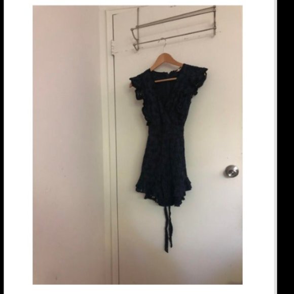 Rebecca Taylor Adriana Lace Romper Sz 4 - Picture 1 of 5